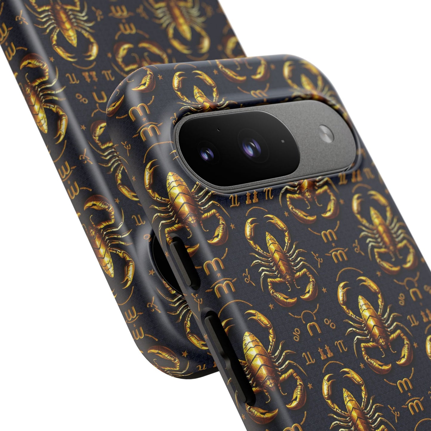 Tough Cases, Scorpio, Zodiac, Metal Pattern