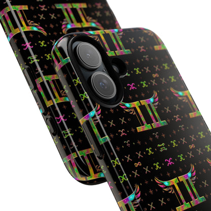 Tough Cases, Gemini, Zodiac v1, Metal Pattern