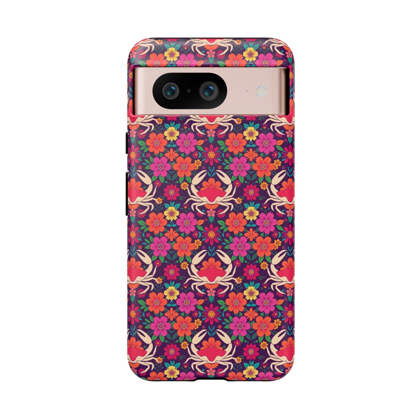 Tough Cases, Cancer, Zodiac v1, Flower Pattern