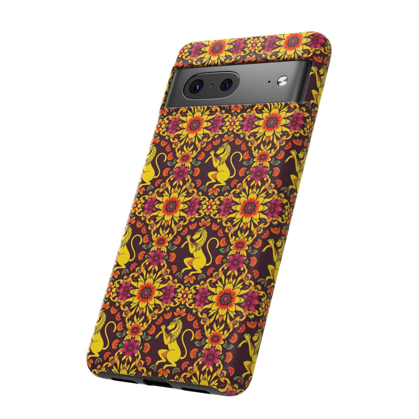 Tough Cases, Virgo, Zodiac v1, Flower Pattern