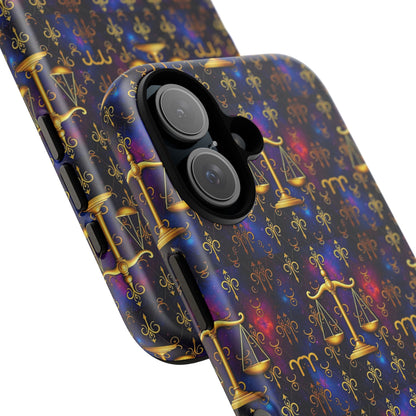 Tough Cases, Libra, Zodiac v2, Metal Pattern