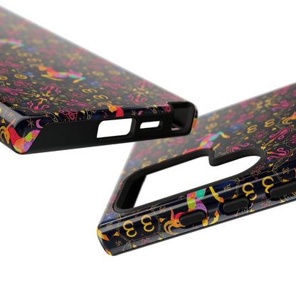 Tough Cases, Capricorn, Zodiac v2, Metal Pattern