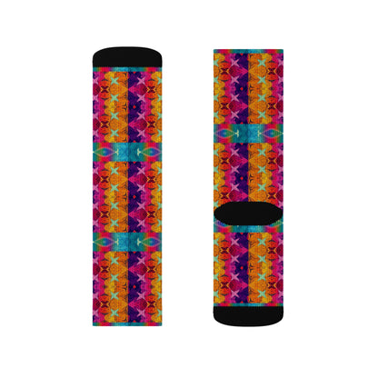 Sublimation Socks, Pisces, Zodiac, Shapes Pattern