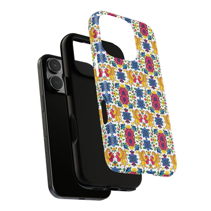 Tough Cases, Gemini, Zodiac, Flower Pattern