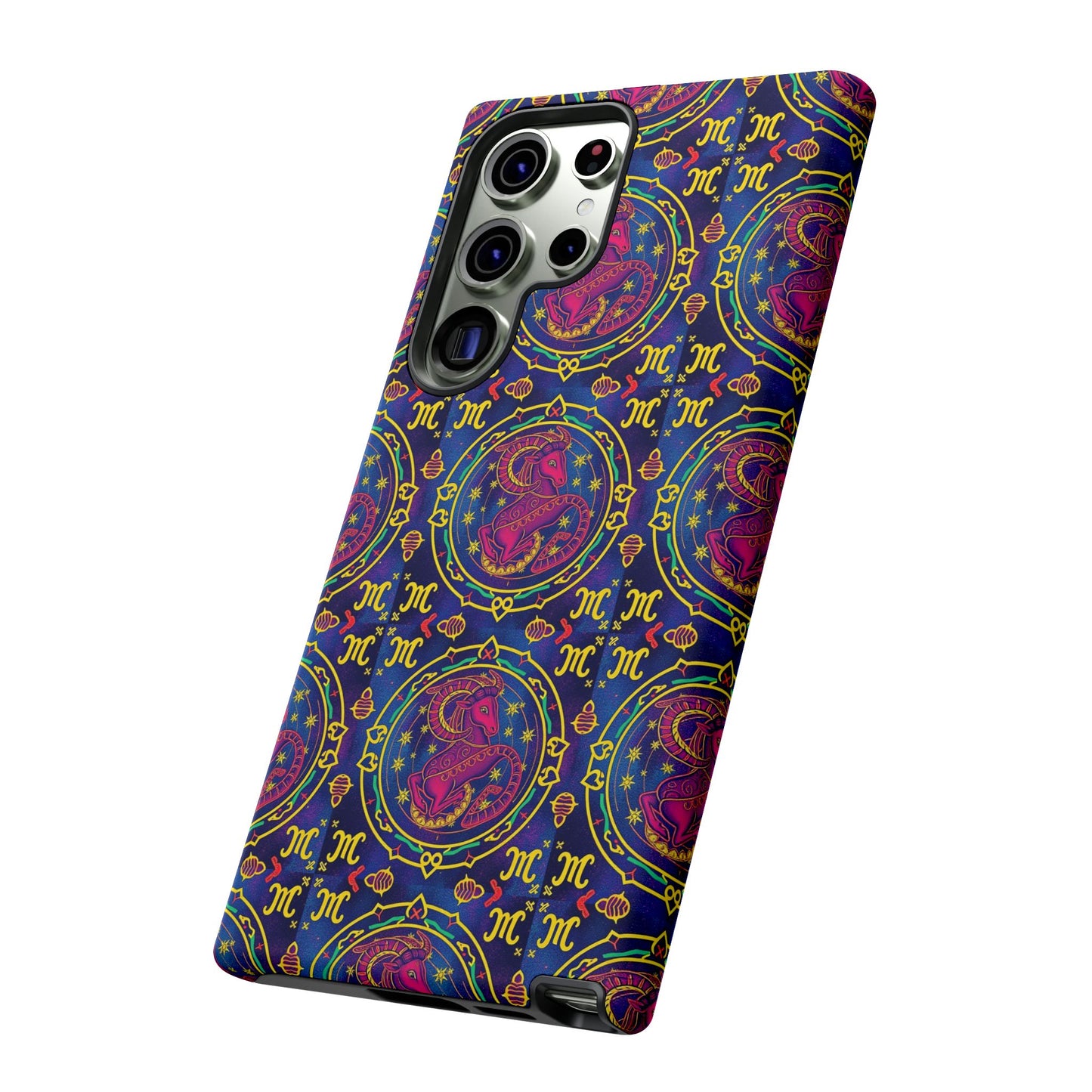 Tough Cases, Capricorn, Zodiac, Metal Pattern