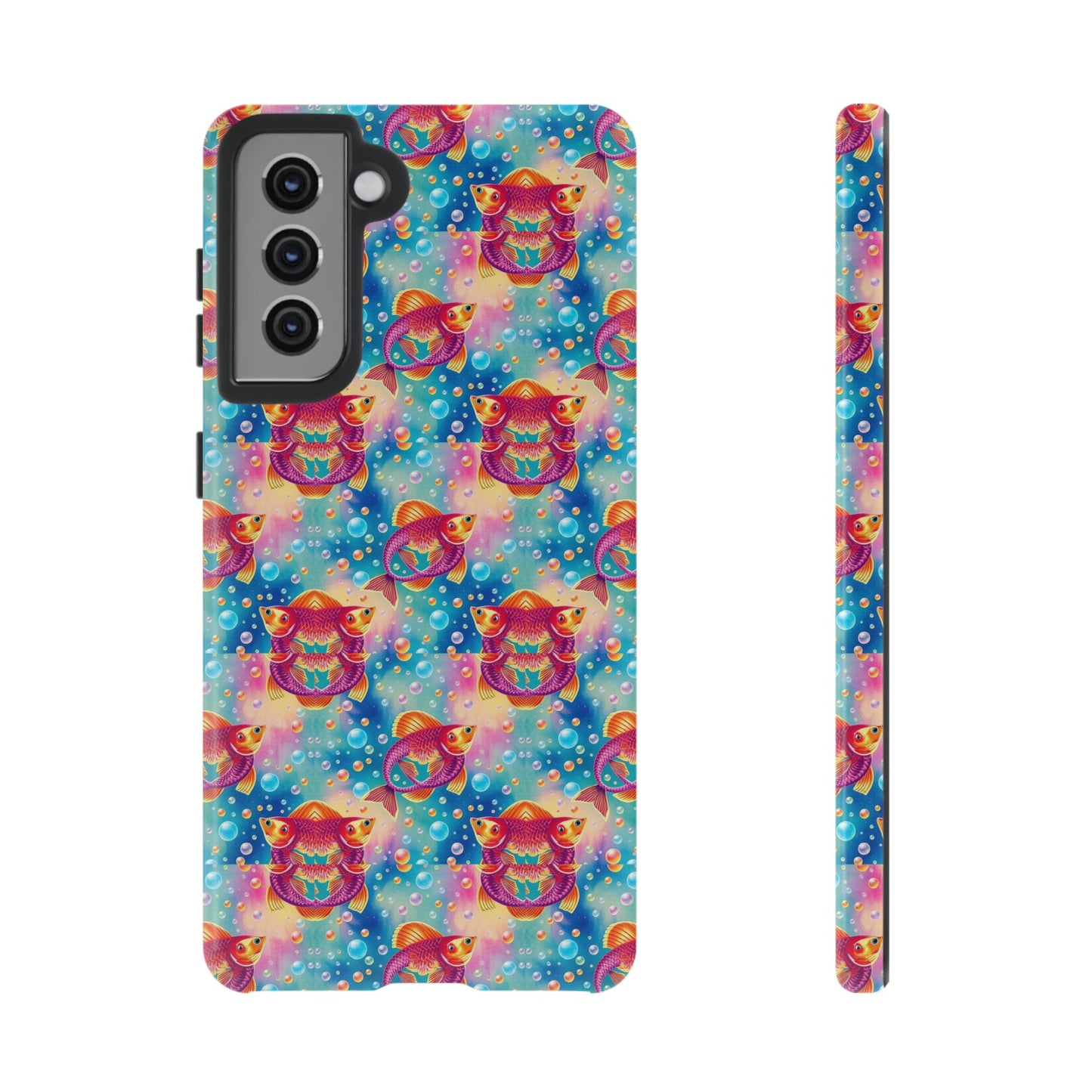 Tough Cases, Pisces, Zodiac v1, Bubble Pattern
