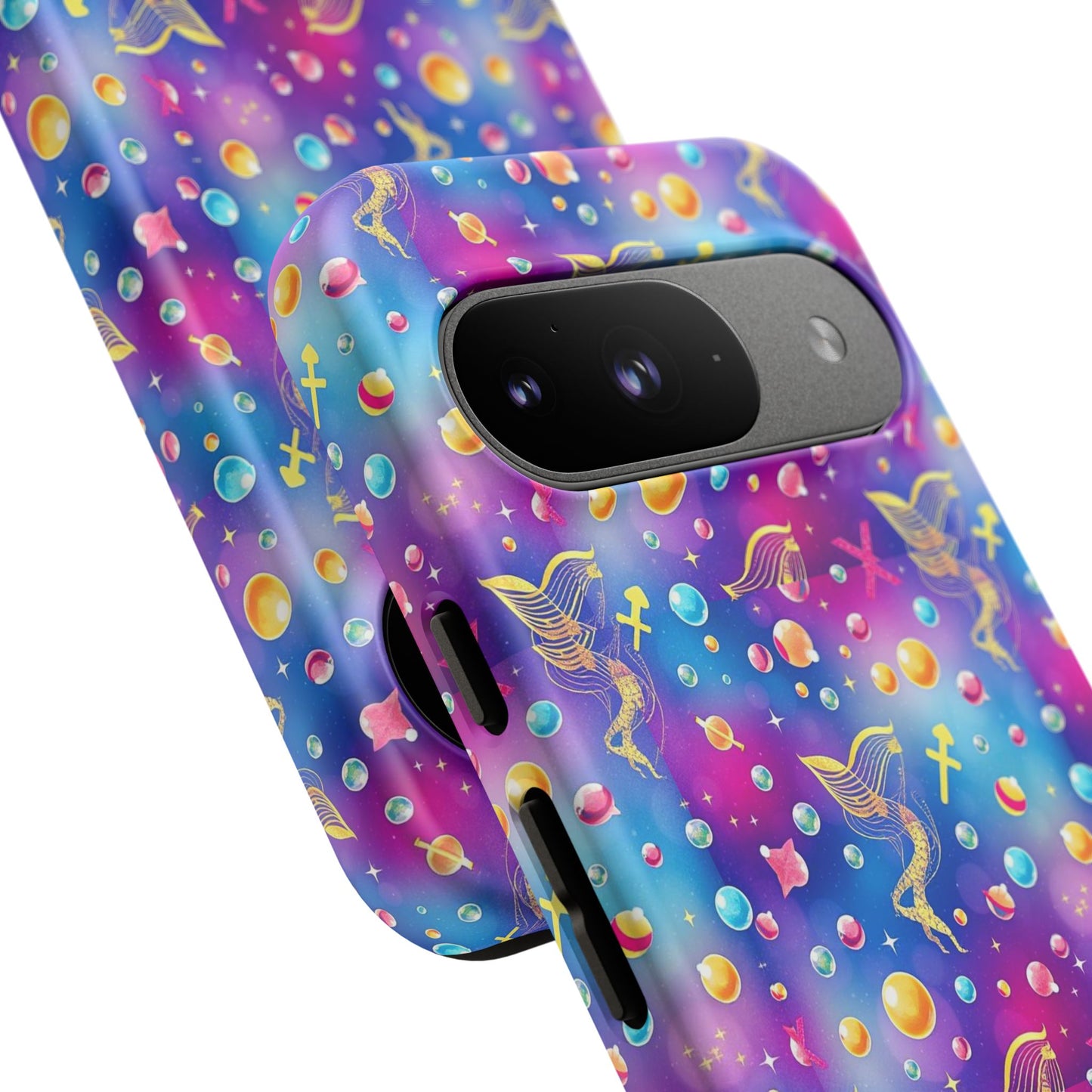 Tough Cases, Sagittarius, Zodiac v3, Bubble Pattern