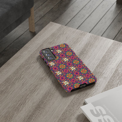 Tough Cases, Aquarius, Zodiac v1, Flower Pattern