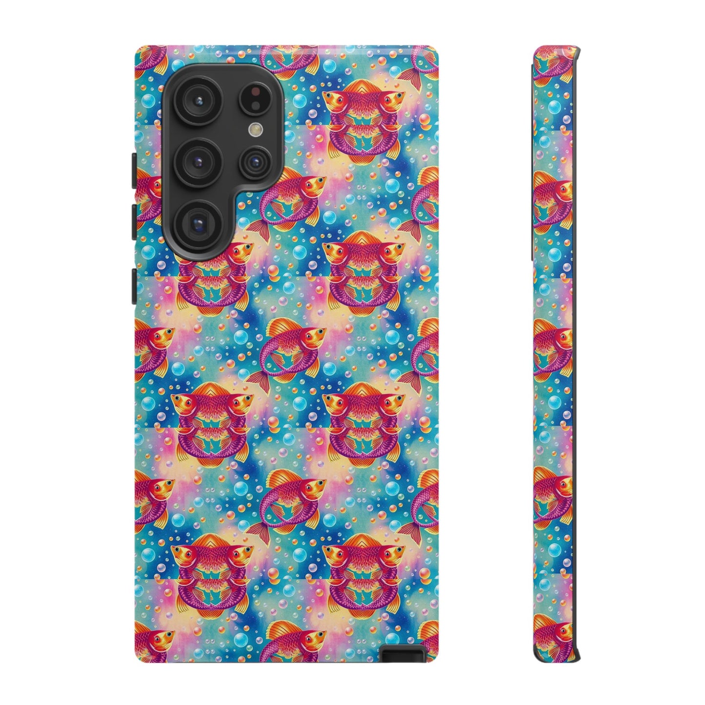 Tough Cases, Pisces, Zodiac v1, Bubble Pattern