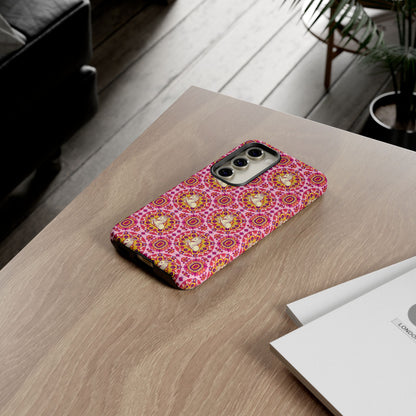 Tough Cases, Capricorn, Zodiac v4, Flower Pattern
