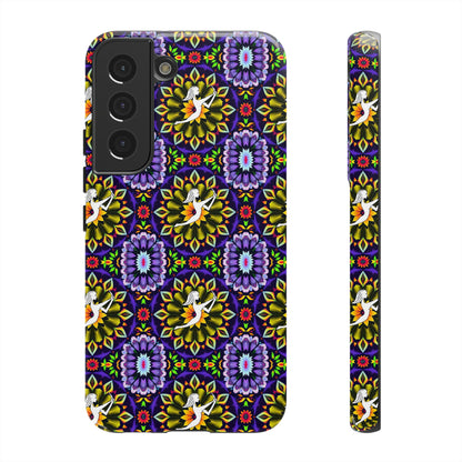 Tough Cases, Sagittarius, Zodiac v1, Flower Pattern