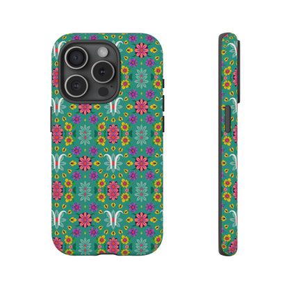 Tough Cases, Aquarius, Zodiac v4, Flower Pattern