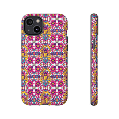 Tough Cases, Scorpio, Zodiac v2, Flower Pattern
