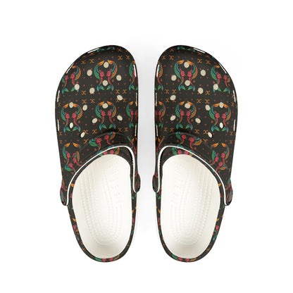 EVA Foam Rubber Shoes, (AOP), Pisces, Zodiac v3, Pattern