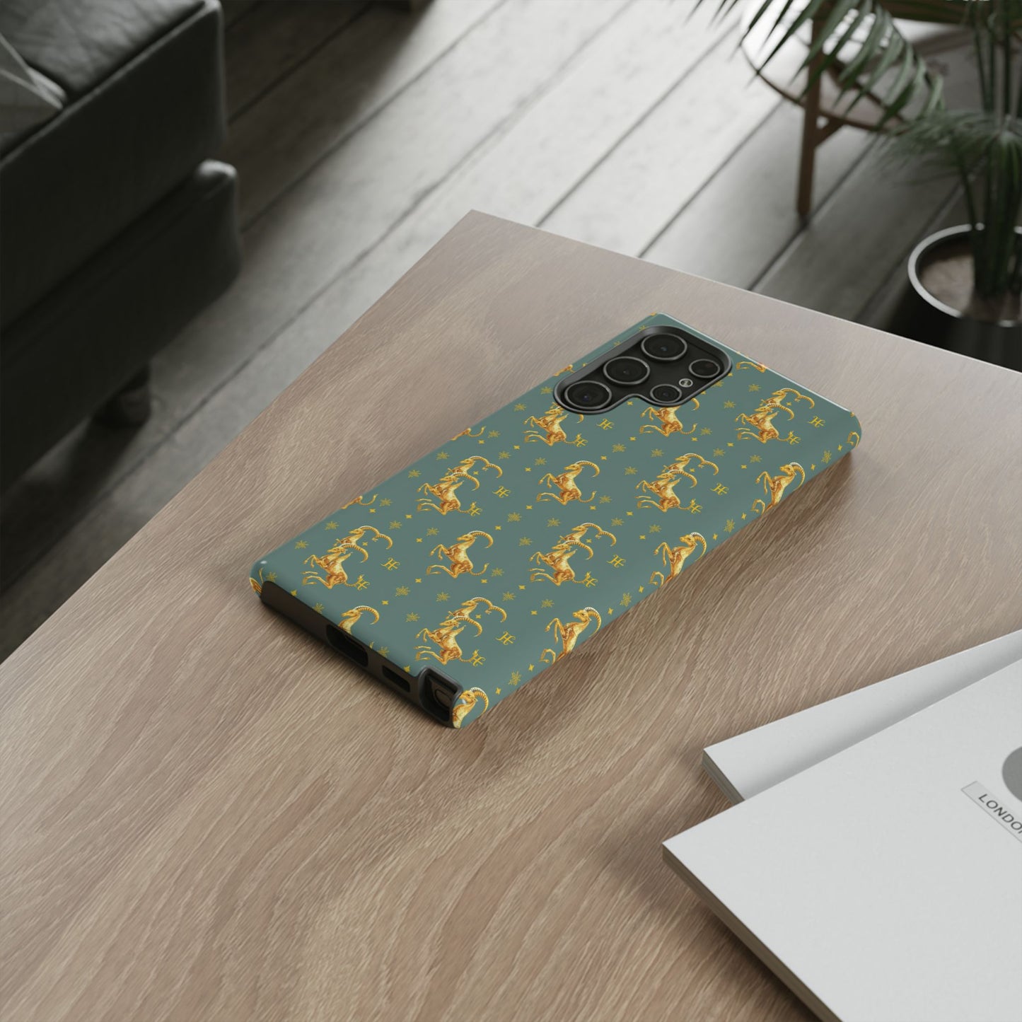 Tough Cases, Capricorn, Zodiac v1, Metal Pattern