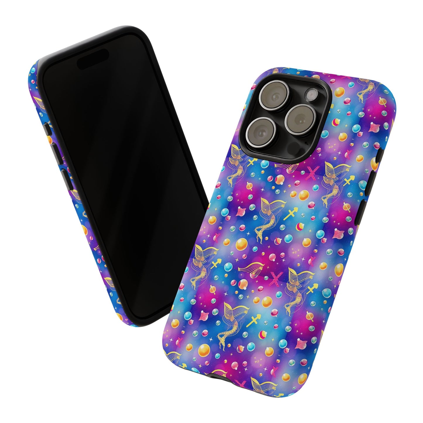 Tough Cases, Sagittarius, Zodiac v3, Bubble Pattern