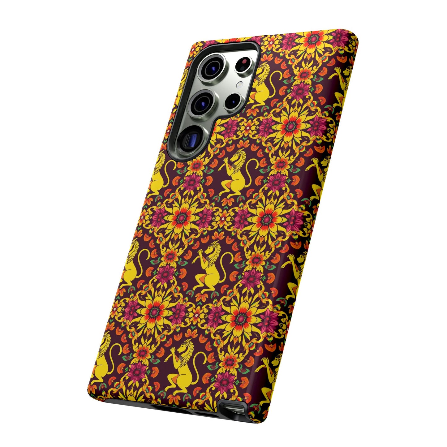 Tough Cases, Virgo, Zodiac v1, Flower Pattern