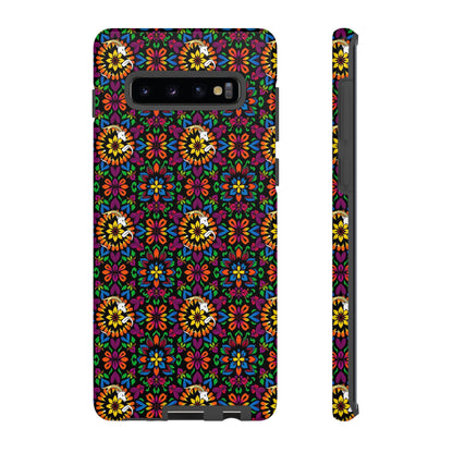 Tough Cases, Capricorn, Zodiac v2, Flower Pattern