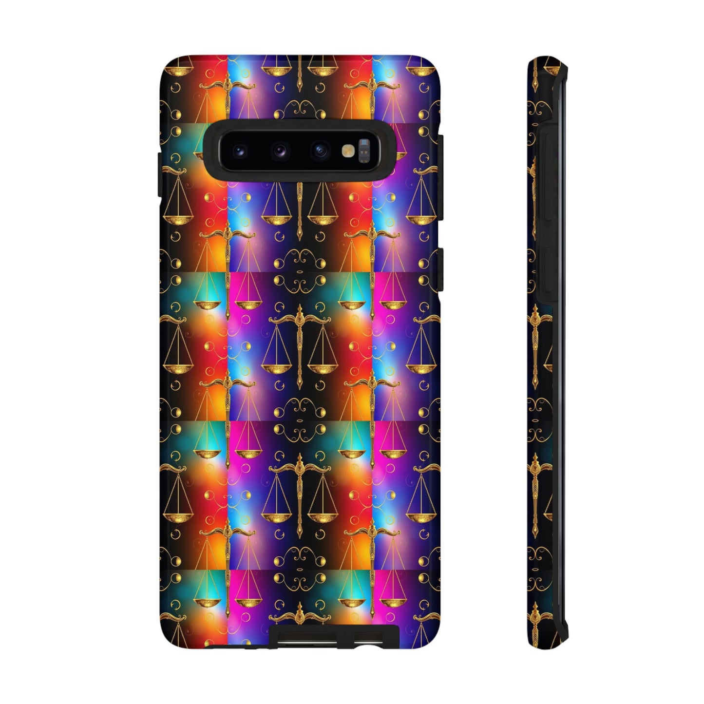 Tough Cases, Libra, Zodiac v1, Metal Pattern