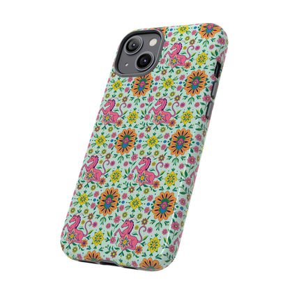 Tough Cases, Aquarius, Zodiac, Flower Pattern