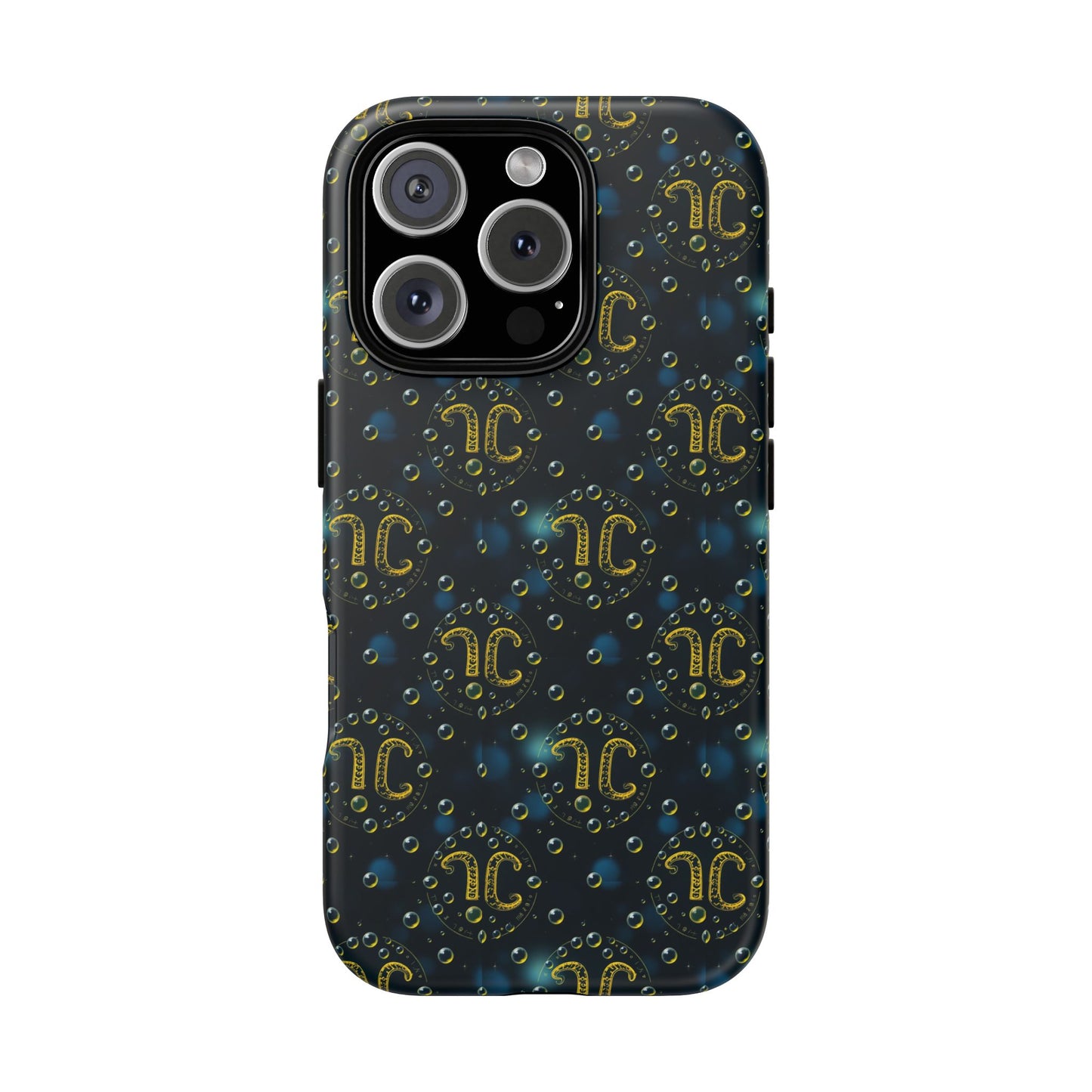 Tough Cases, Aquarius, Zodiac v2, Bubble Pattern