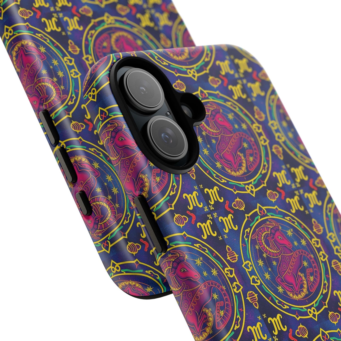 Tough Cases, Capricorn, Zodiac, Metal Pattern