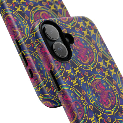 Tough Cases, Capricorn, Zodiac, Metal Pattern