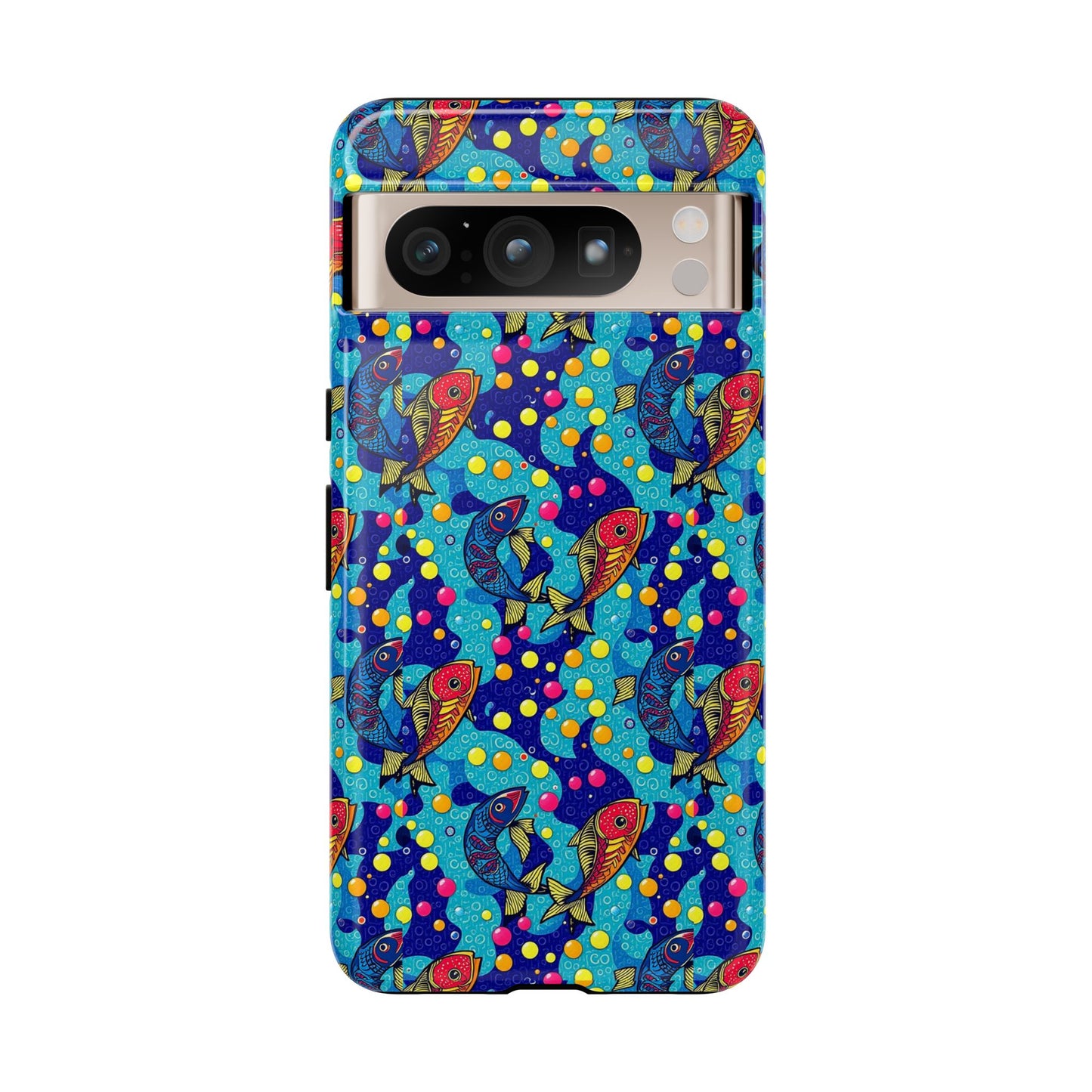 Tough Cases, Pisces, Zodiac v2, Bubble Pattern