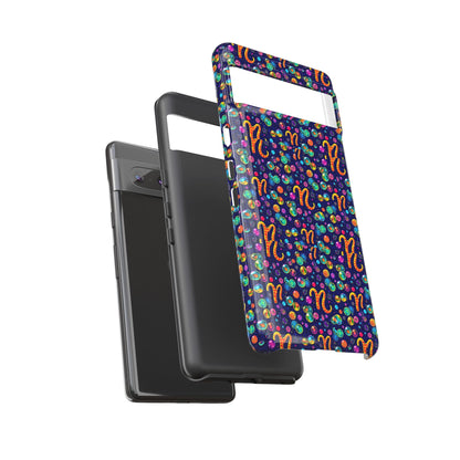 Tough Cases, Aquarius, Zodiac, Bubble Pattern