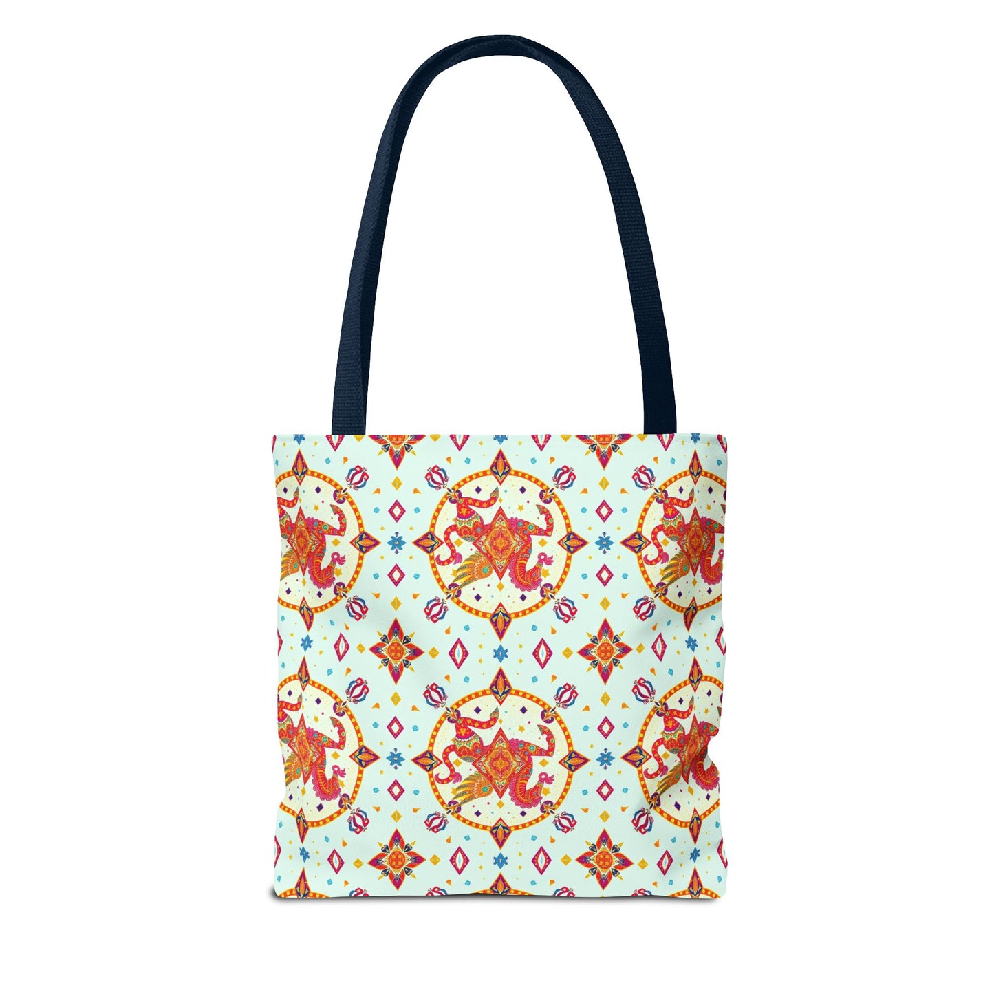 Tote Bag (AOP), Aquarius, Zodiac v1, Jewel Pattern