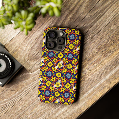 Tough Cases, Aquarius, Zodiac v3, Flower Pattern