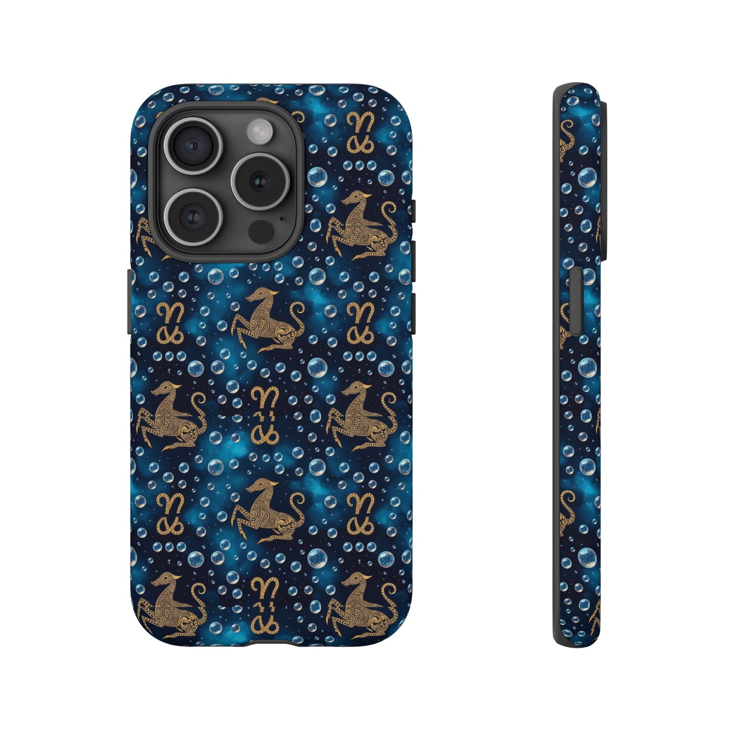 Tough Cases, Capricorn, Zodiac, Bubble Pattern