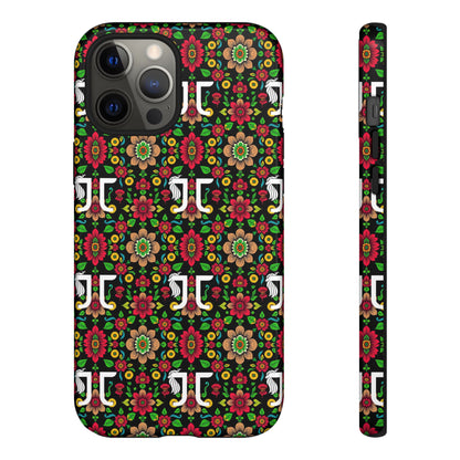 Tough Cases, Gemini, Zodiac v4, Flower Pattern
