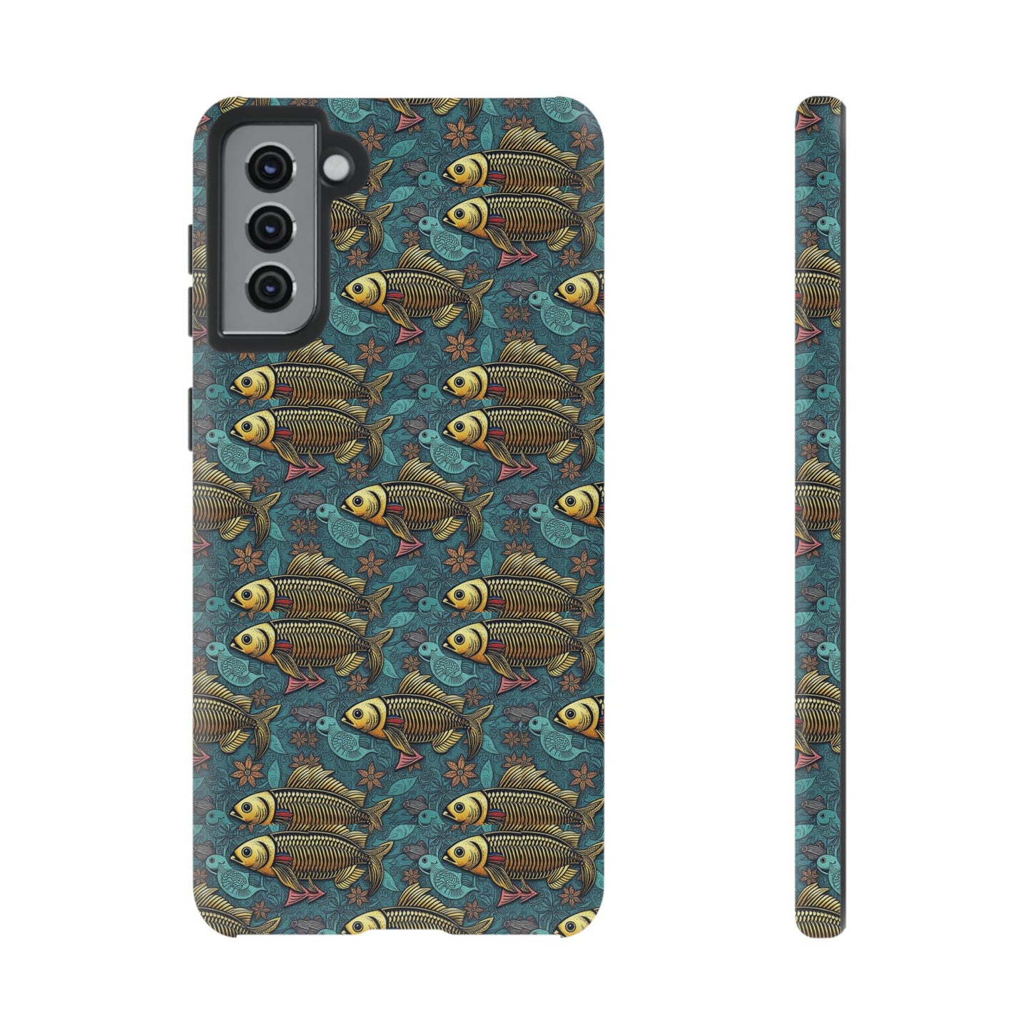 Tough Cases, Pisces, Zodiac v1, Metal Pattern