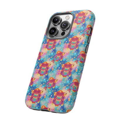 Tough Cases, Pisces, Zodiac v1, Bubble Pattern