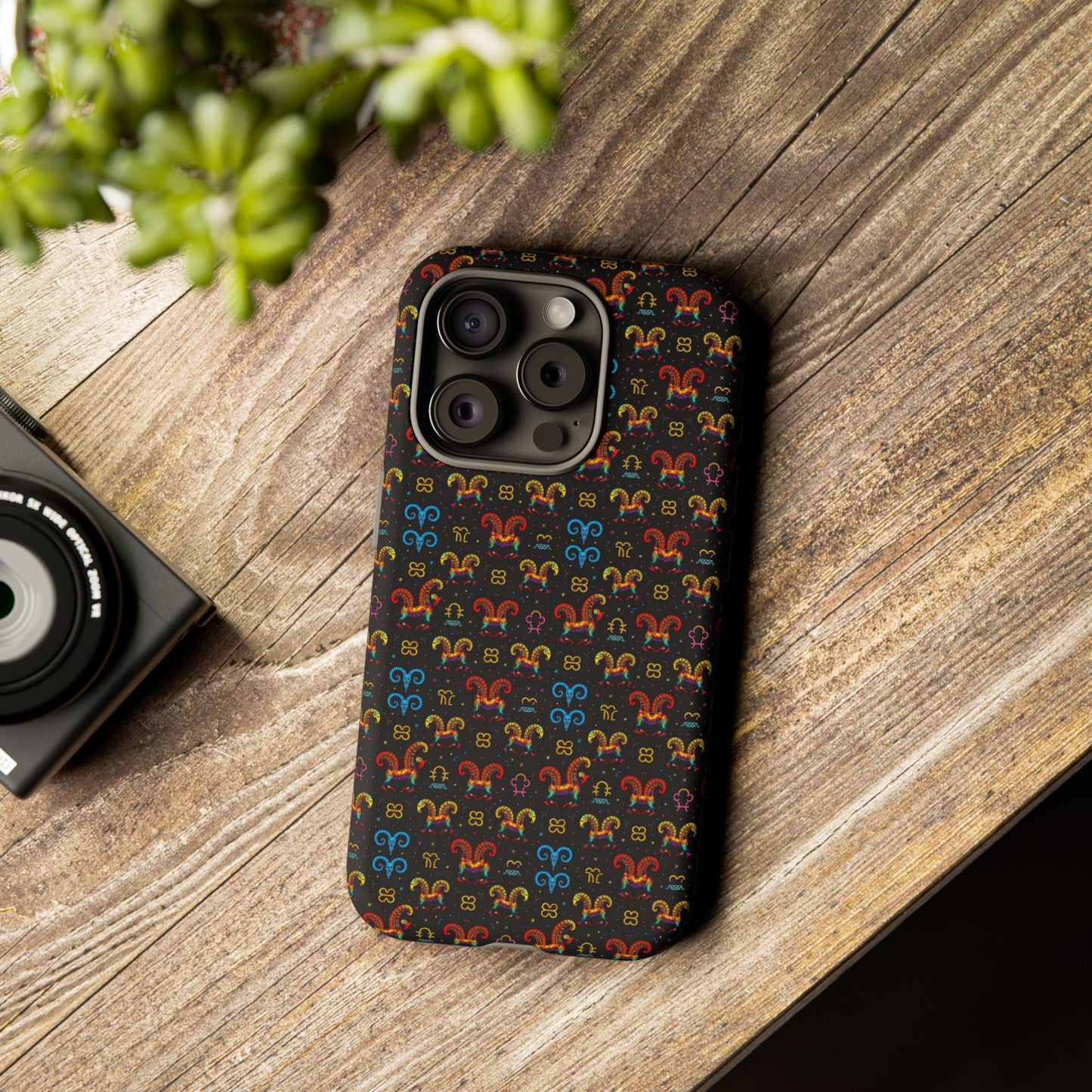 Tough Cases, Aries, Zodiac v1, Metal Pattern