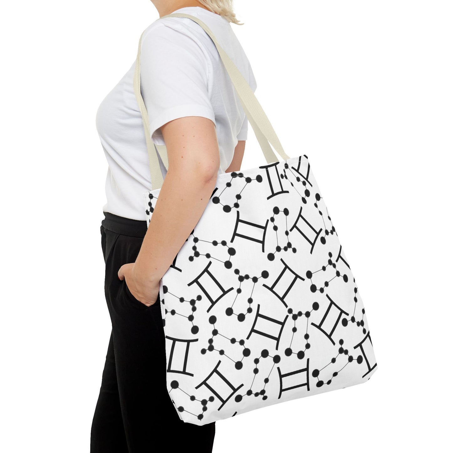 Tote Bag Gemini Zodiac sign AOP