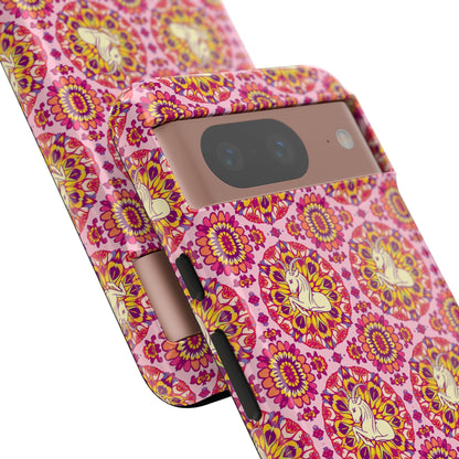 Tough Cases, Capricorn, Zodiac v4, Flower Pattern