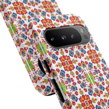 Tough Cases, Libra, Zodiac v1, Flower Pattern