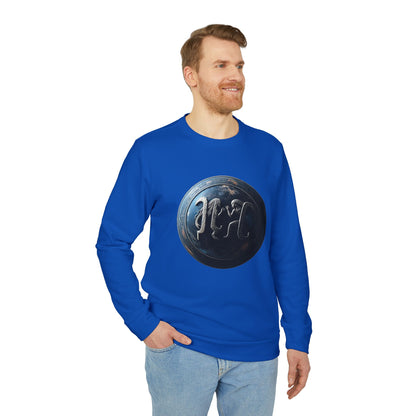Adidas, Unisex Fleece Crewneck Sweatshirt, Gemini, Space Symbol, Zodiac