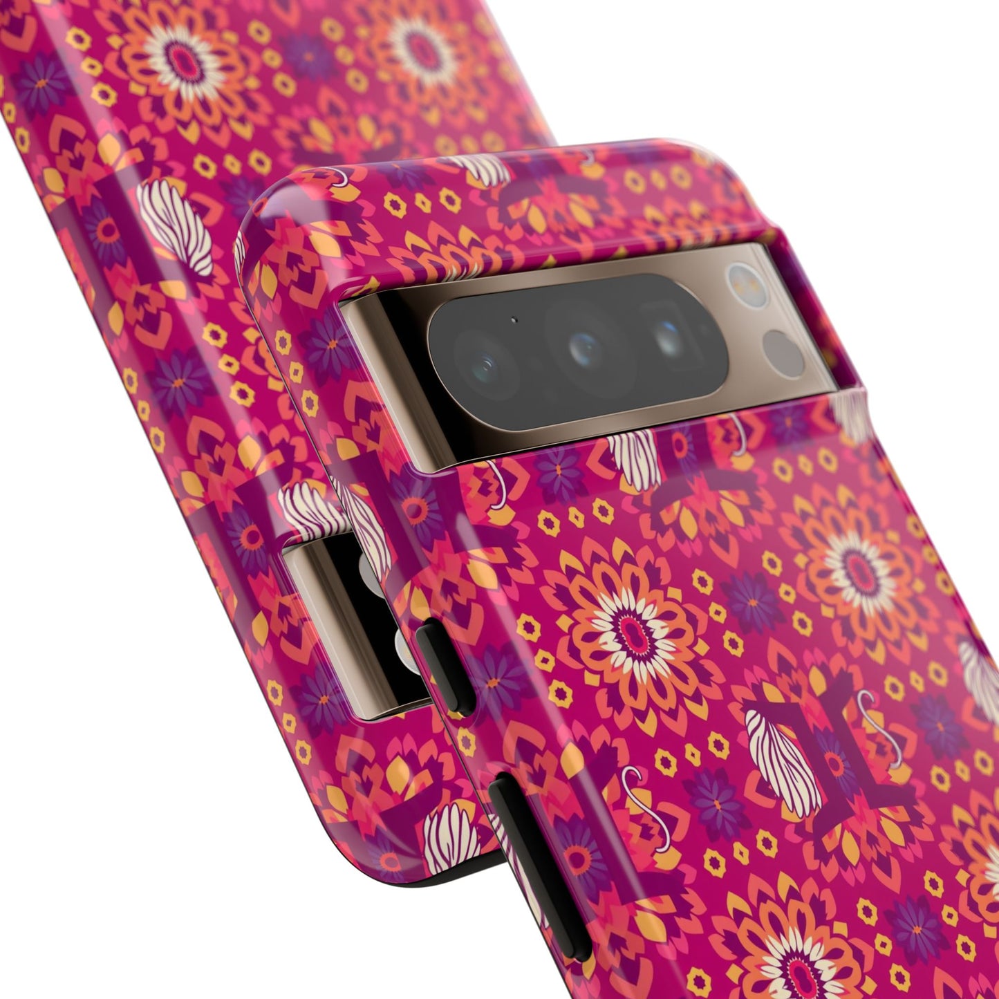 Tough Cases, Gemini, Zodiac v1, Flower Pattern