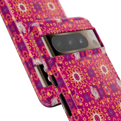 Tough Cases, Gemini, Zodiac v1, Flower Pattern