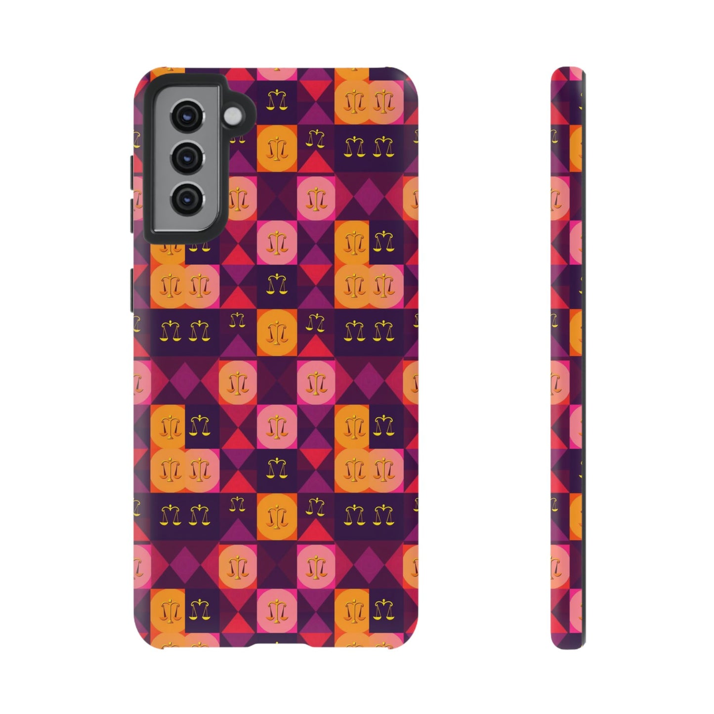 Tough Cases, Libra, Zodiac v1, Shape Pattern