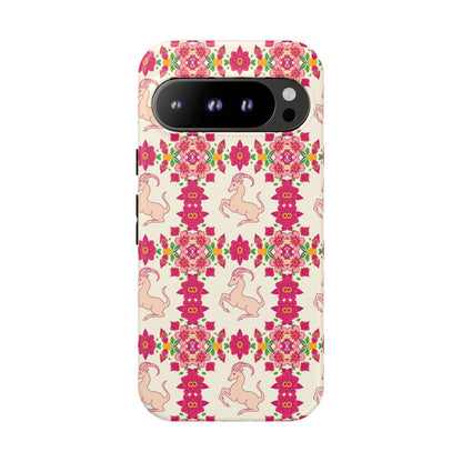 Tough Cases, Capricorn, Zodiac v3, Flower Pattern