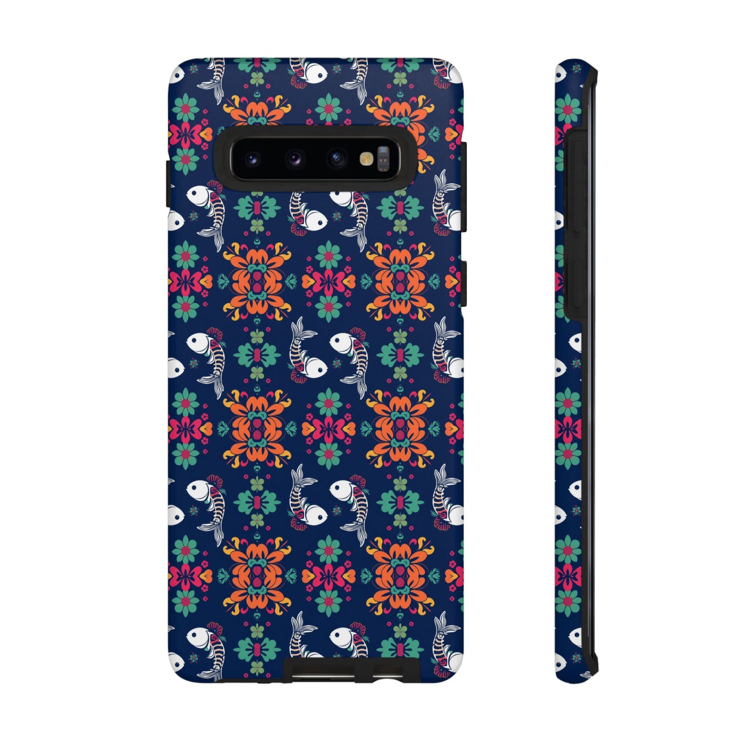 Tough Cases, Pisces, Zodiac, Flower Pattern