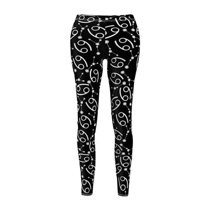 Women's Zodiac Cut & Sew Casual Leggings Capricorn Zodiac sign