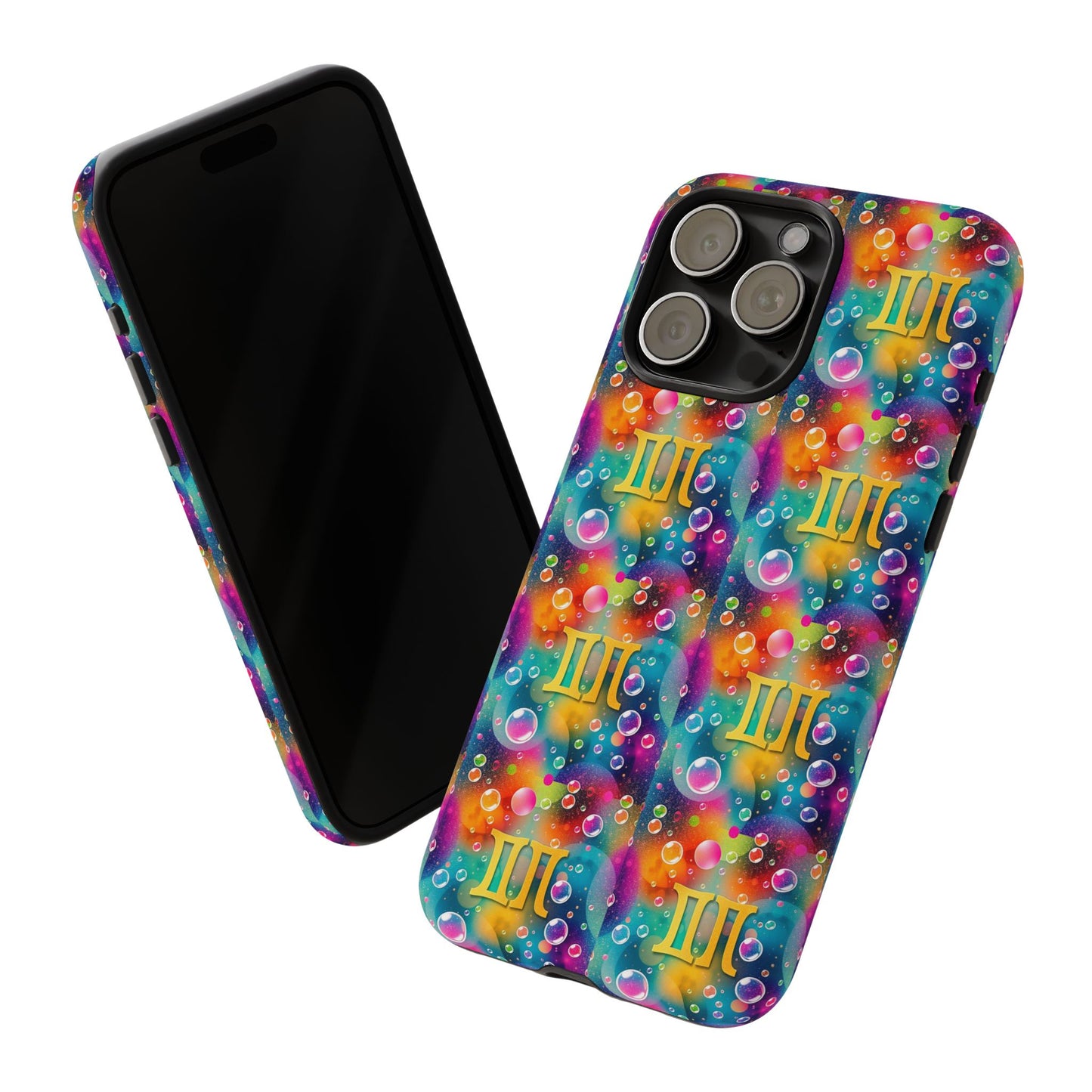 Tough Cases, Gemini, Zodiac v3, Bubble Pattern
