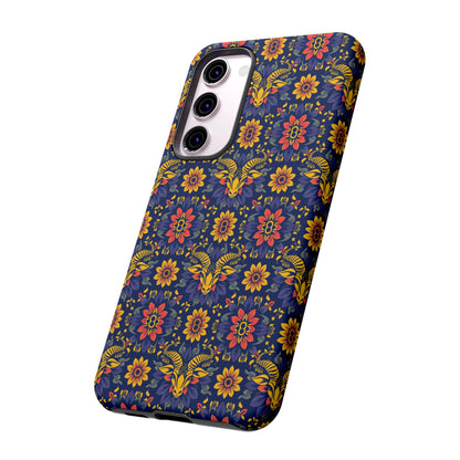 Tough Cases, Taurus, Zodiac v3, Flower Pattern