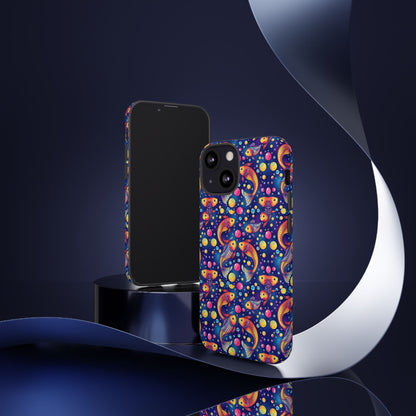 Tough Cases, Pisces, Zodiac, Bubble Pattern