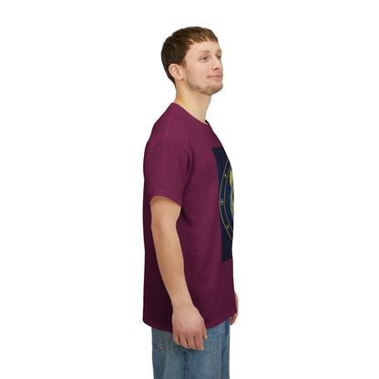 Unisex Heavy Cotton T-Shirt, King of Pisces, Zodiac Design